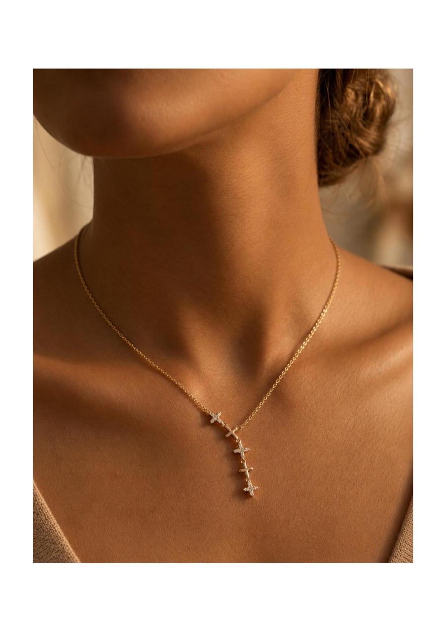 Skylark Golden Chain AD Pendant