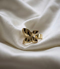 Imperial Gold Tone Butterfly Statement Ring