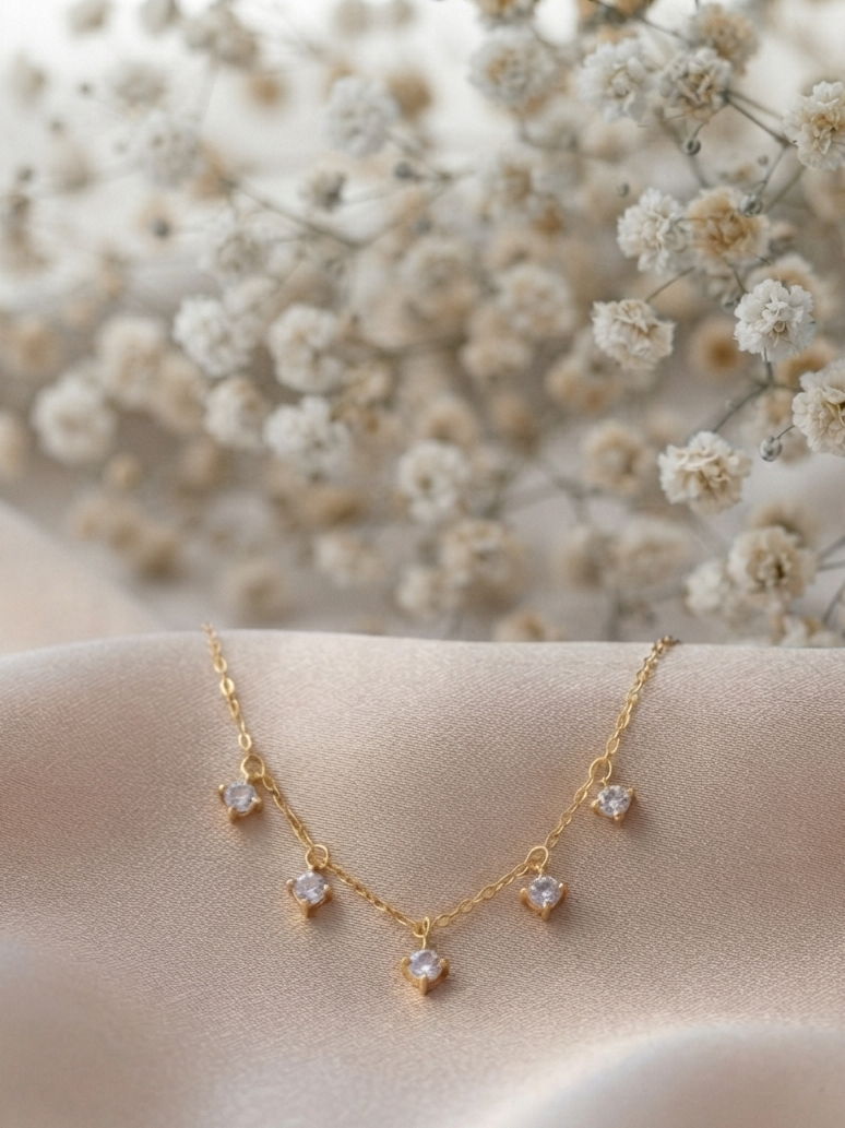 Aurelia Golden Chain Pendant