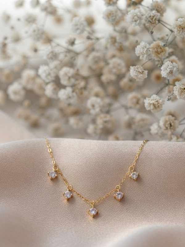 Aurelia Golden Chain Pendant