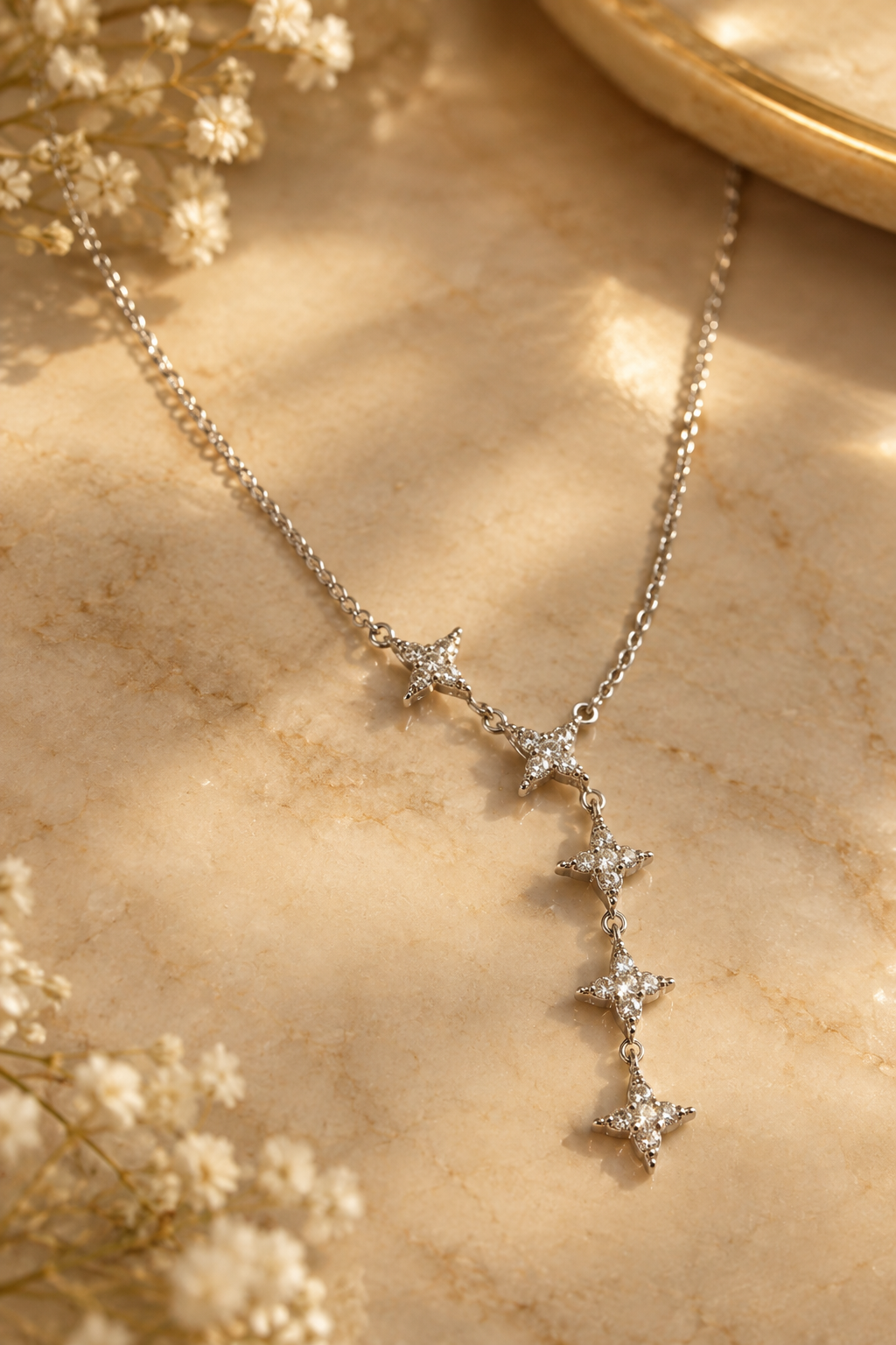 Starlight Cascade Necklace
