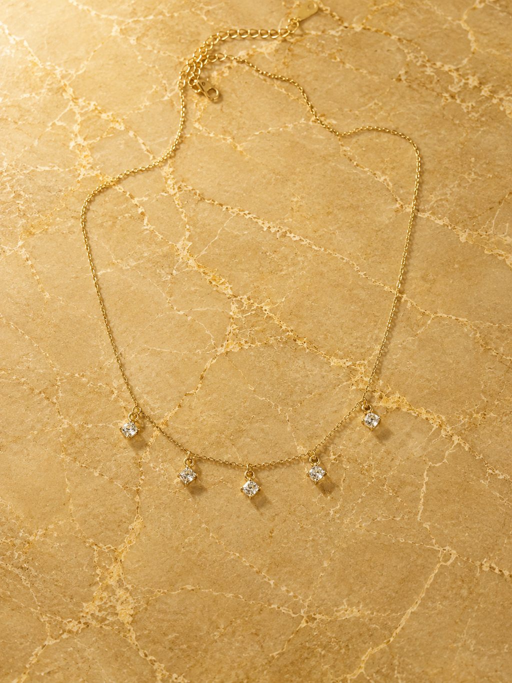 Aurelia Golden Chain Pendant