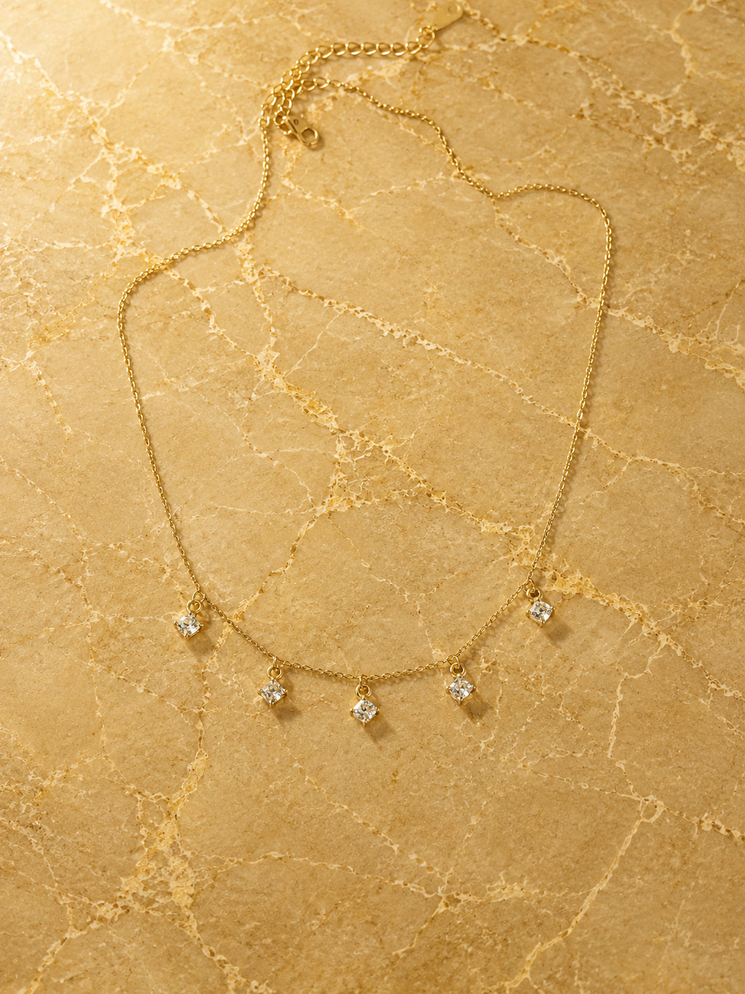 Aurelia Golden Chain Pendant