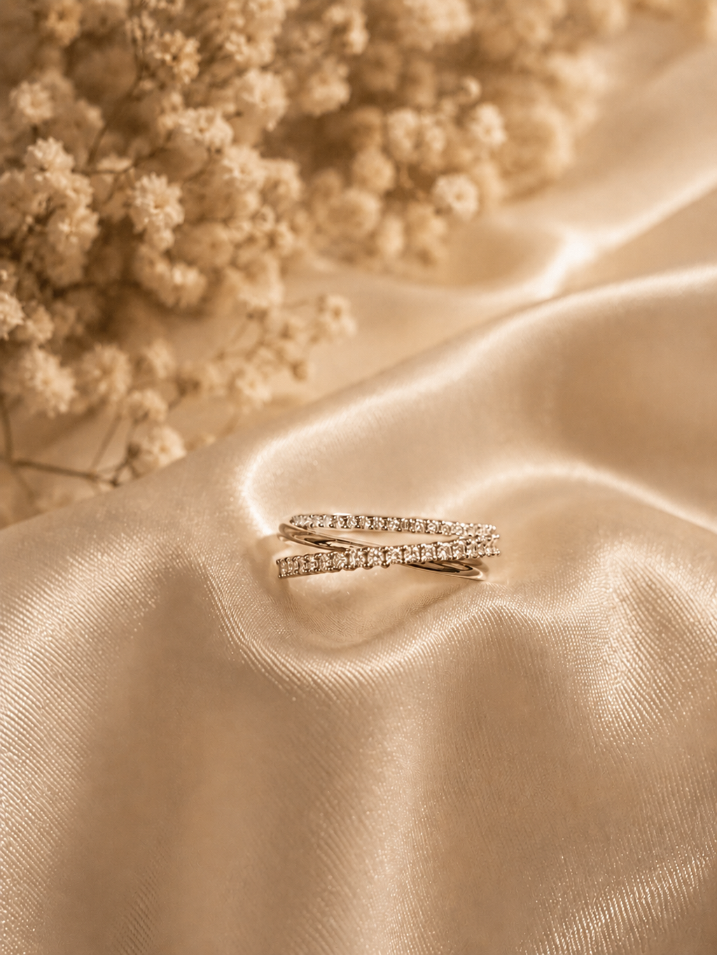 Monarch Banded AD Ring