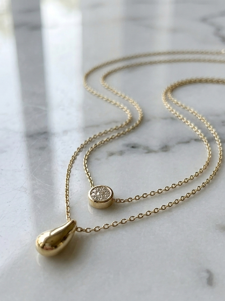 Goldfinch Dual Chain Pendant
