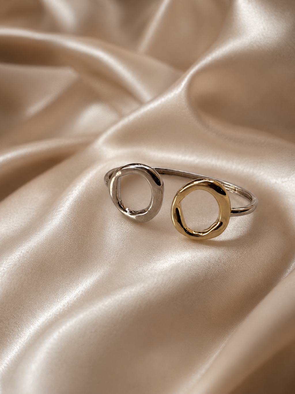 Royal Vault Dual Tone Statement Ring