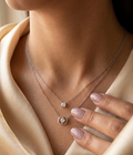 Skybound Silver Dual Chain Pendant