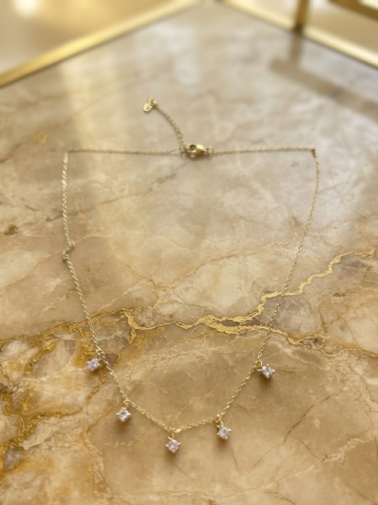 Aurelia Golden Chain Pendant