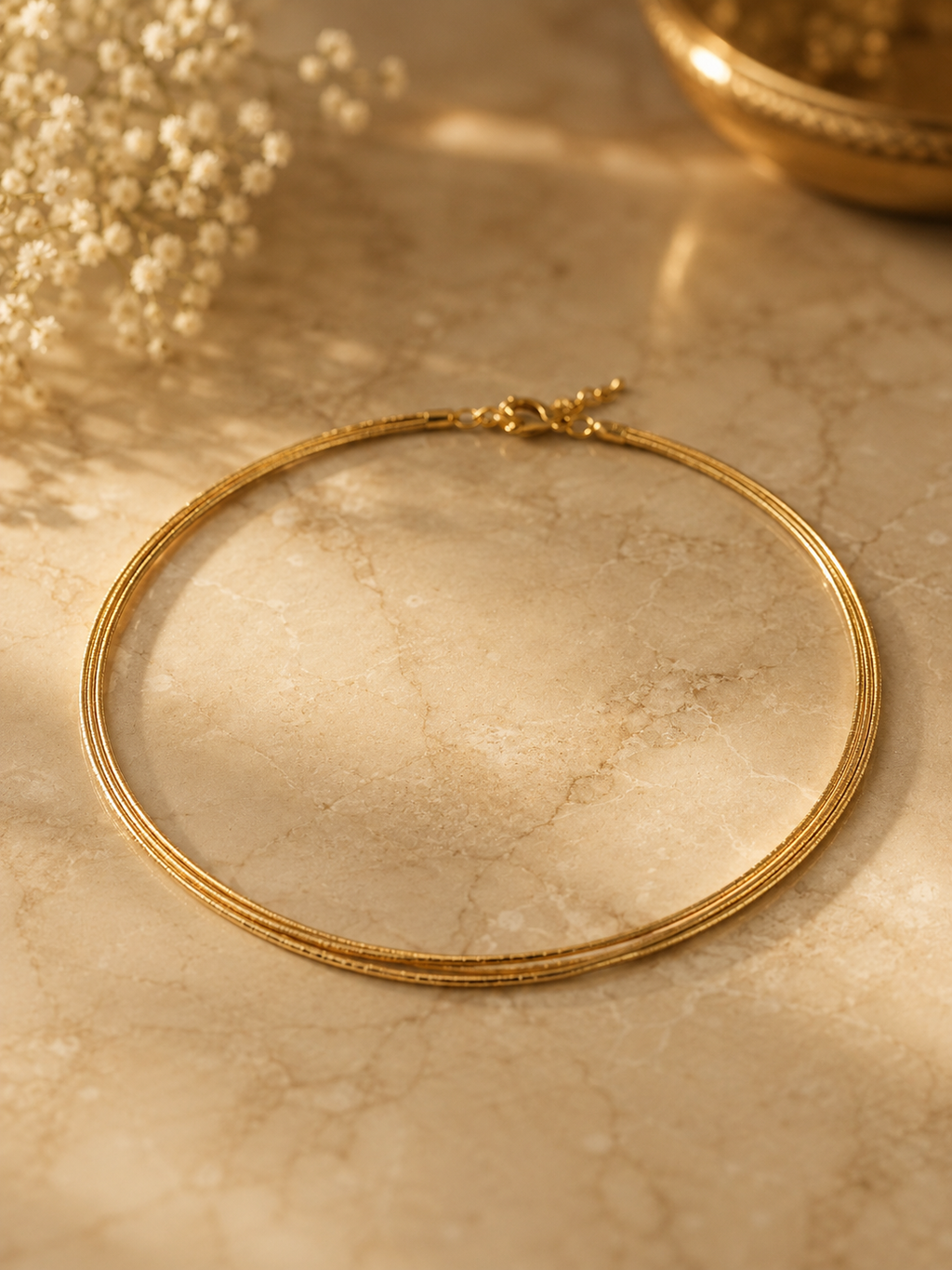 Venezia layered Hasli Necklace