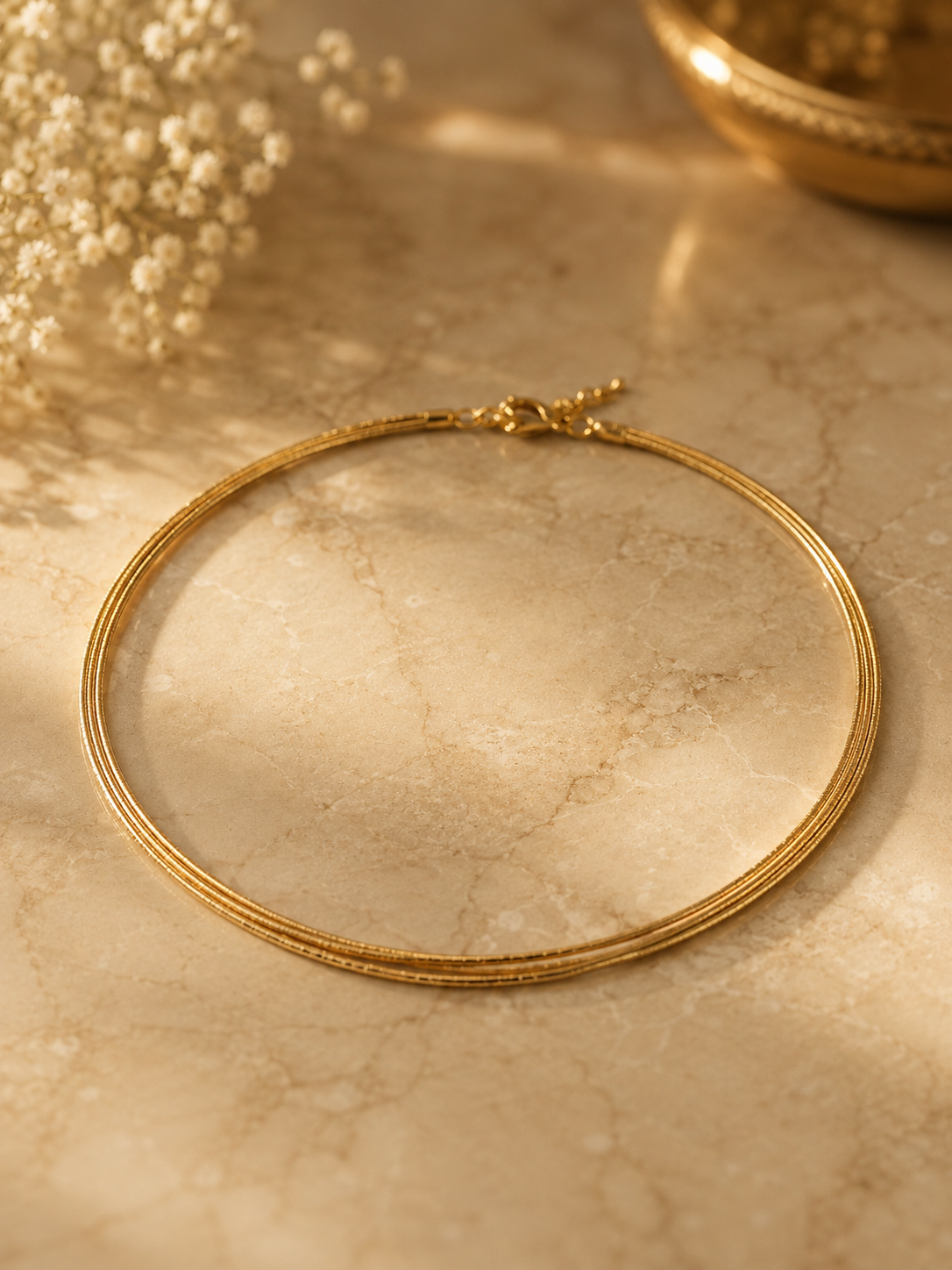 Venezia layered Hasli Necklace