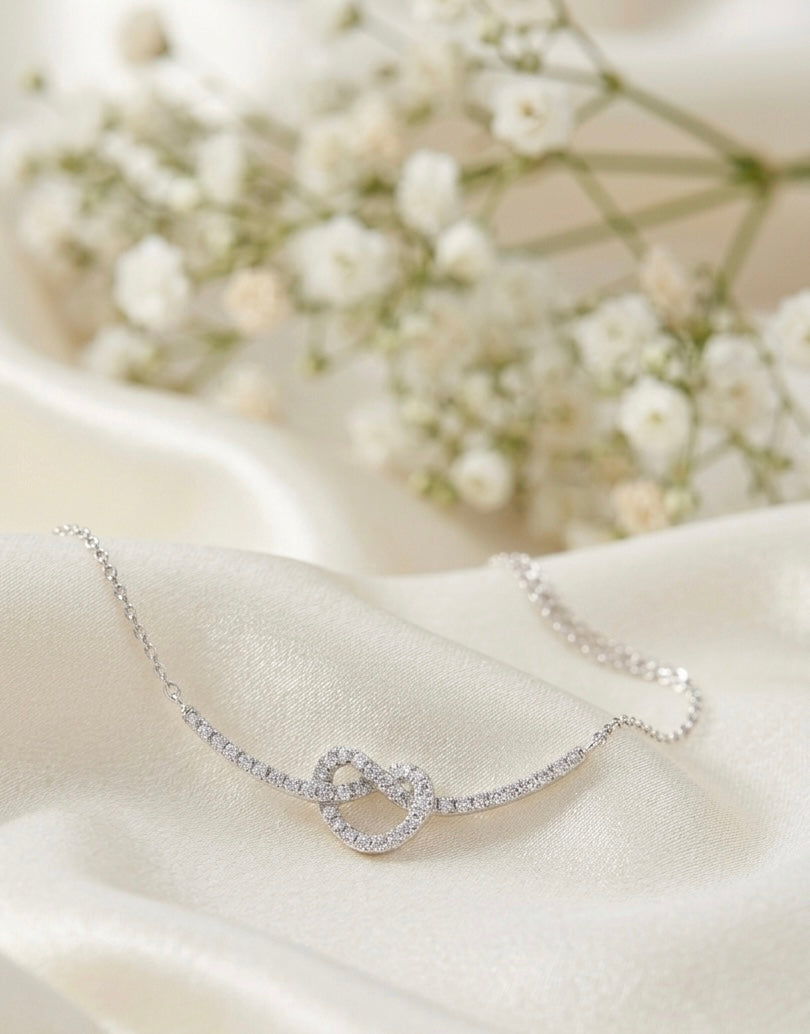 Infinity Silver Chain AD Pendant