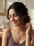 Velvet Trinket Golden Chain Pendant